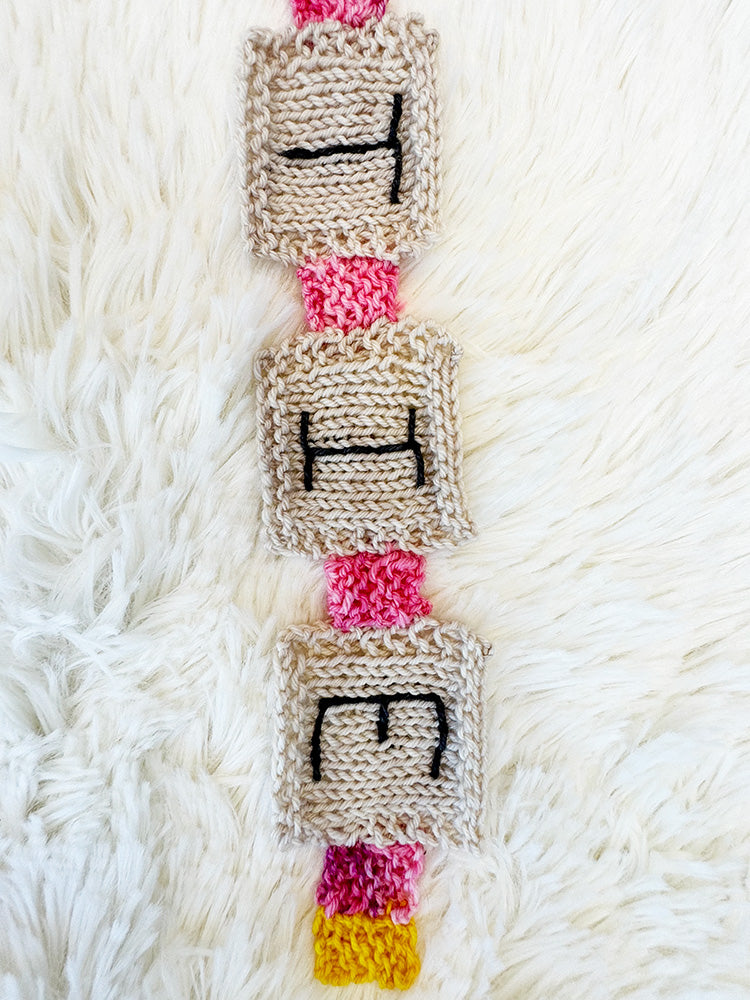 Swiftie Bracelet Bookmark Knitting Pattern