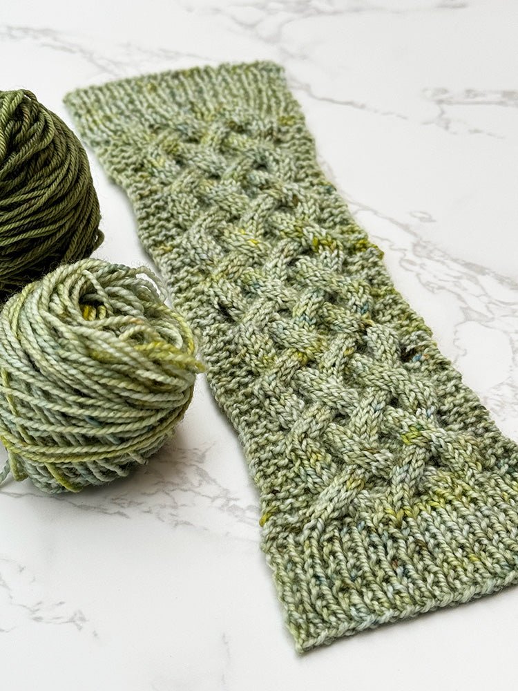 Bookmark Knitting Pattern (Celtic Cable) - Handy Little Me Shop