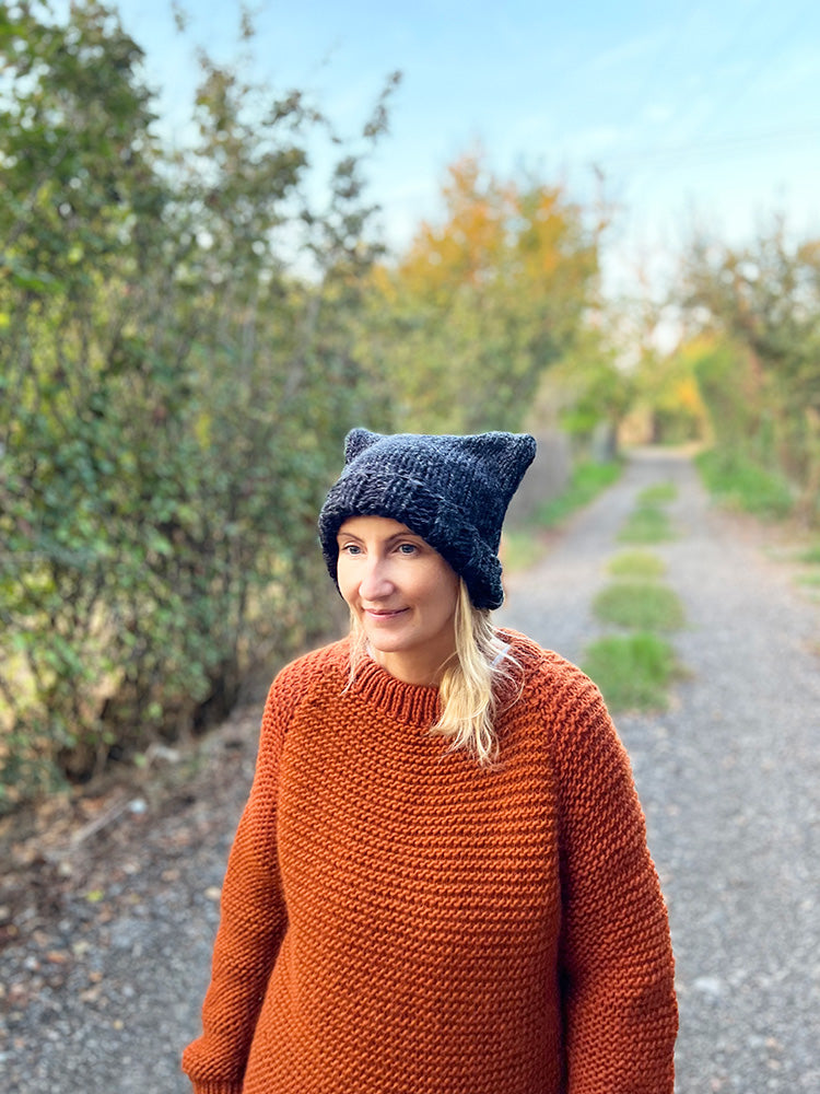 Cat Ear Beanie Knitting Pattern Handy Little Me Shop