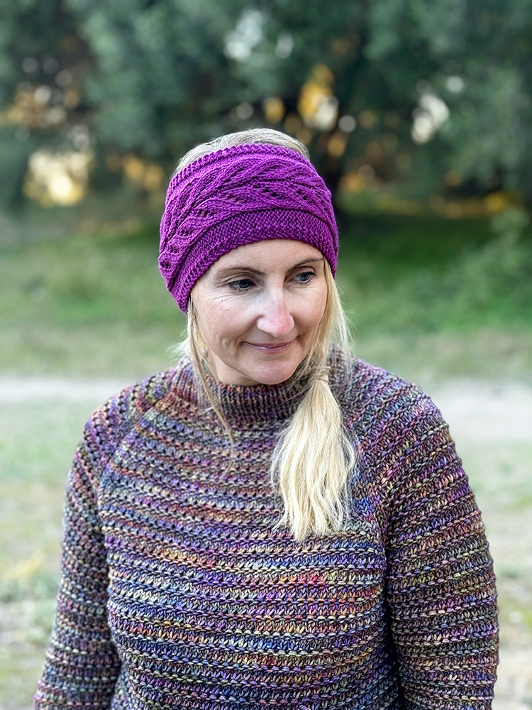 Woodland Whispers Headband Knitting Pattern