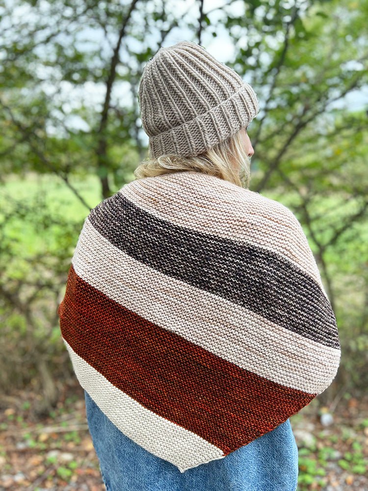 Stash Busting Shawl Knitting Pattern - Handy Little Me Shop