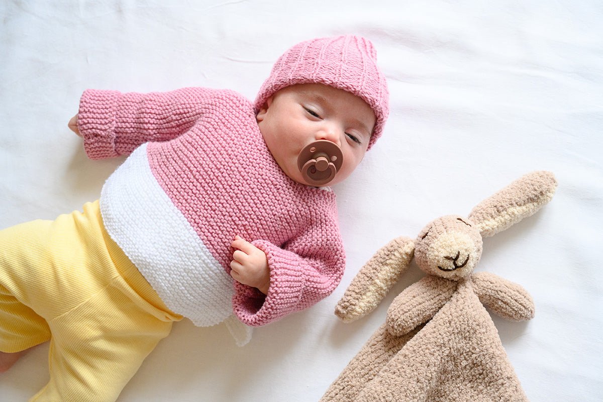 Baby Sweater Knitting Pattern - Handy Little Me Shop
