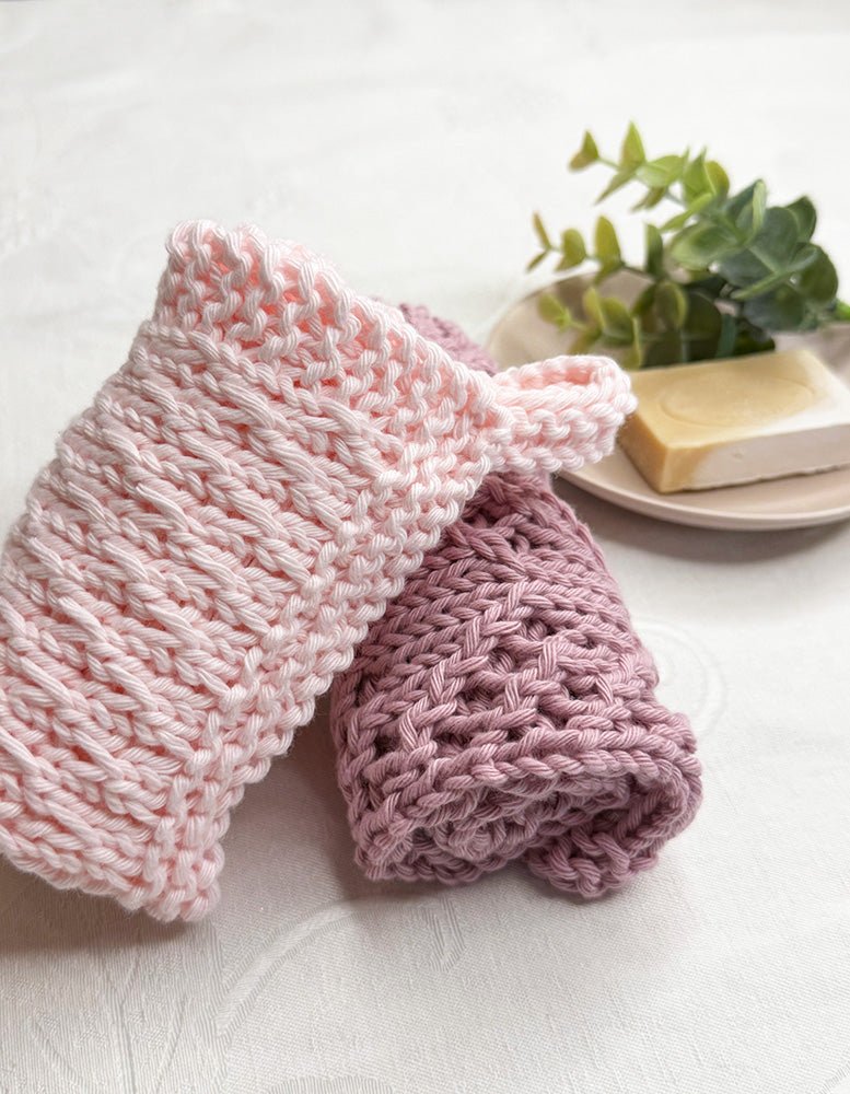 Diamond Trellis Stitch Dishcloth Knitting Pattern PDF - Handy Little Me Shop
