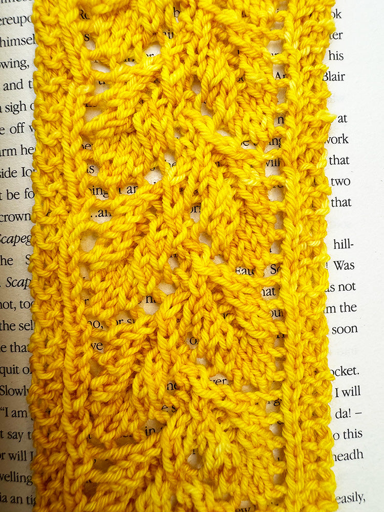 Autumn Leaves + Evermore: Lace Bookmark