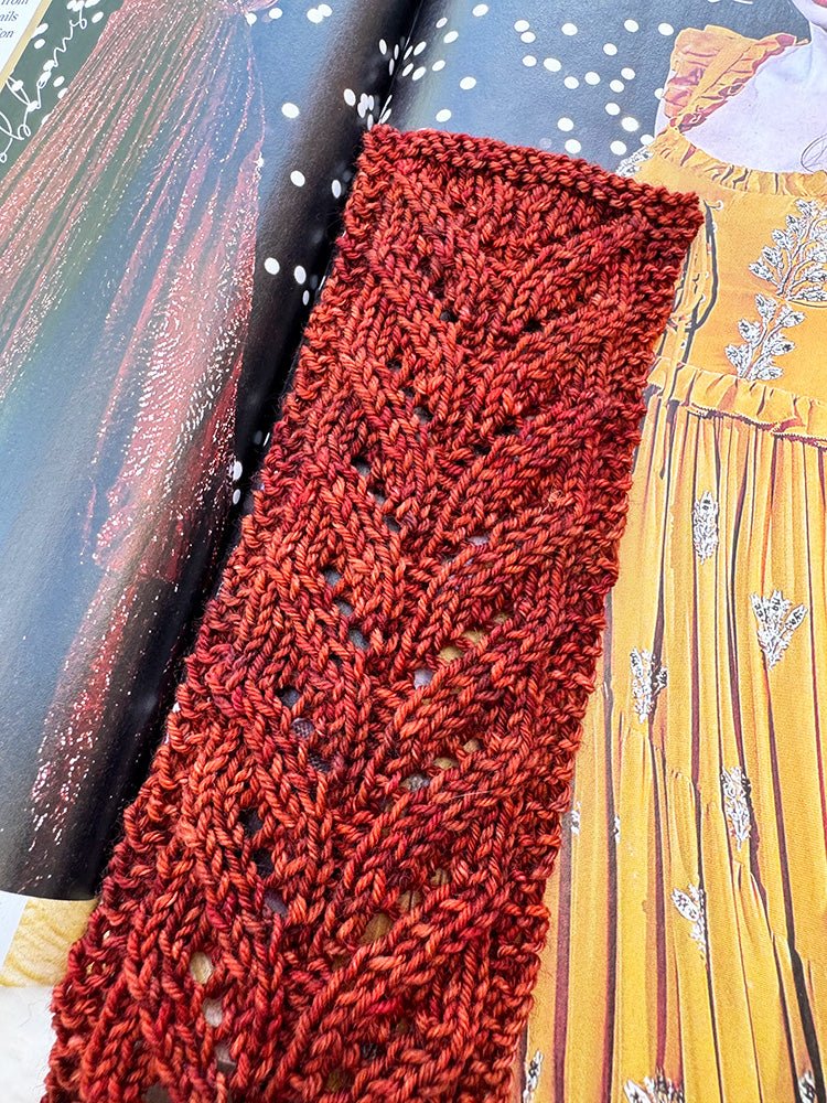 Willow Bookmark Knitting Pattern - Handy Little Me Shop