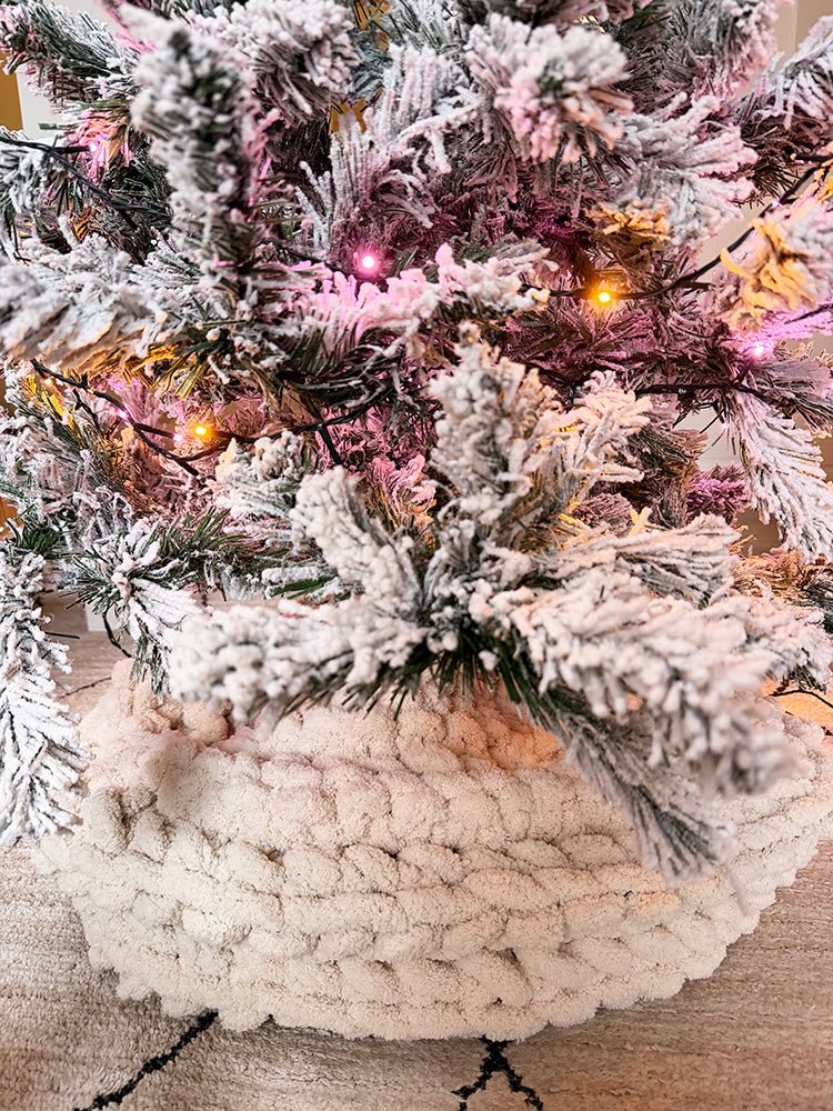Farmhouse Crochet Tree Skirt Pattern - Handy Little Me Shop