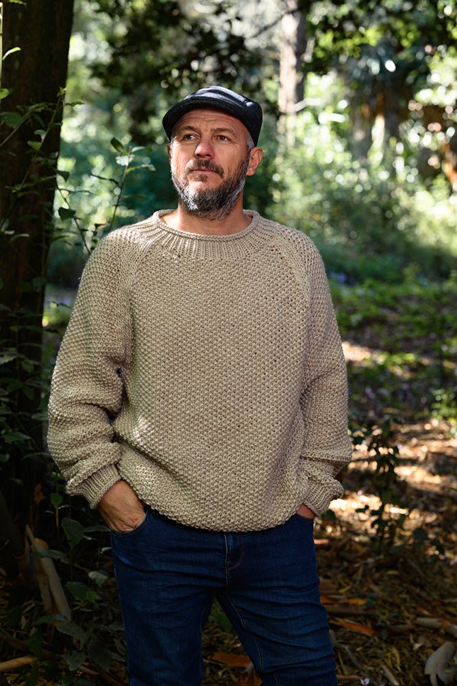 Cozy Cabin Sweater Knitting Pattern (Men's) - Handy Little Me Shop