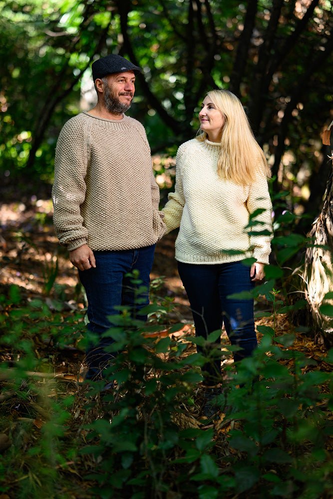 Cozy Cabin Sweater Knitting Pattern (Men's) - Handy Little Me Shop
