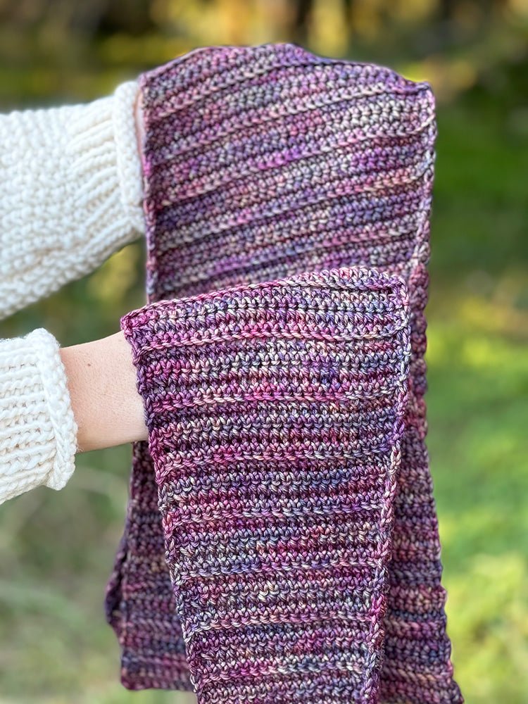 Crochet Skinny Scarf Pattern - Handy Little Me Shop