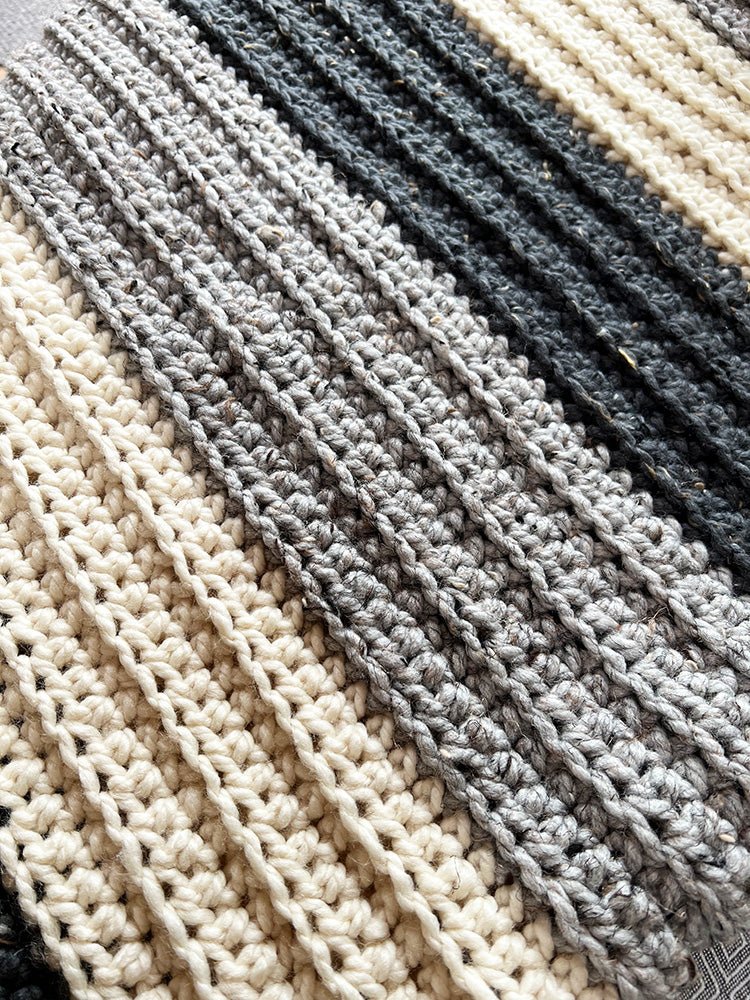 Beginner Crochet Blanket Pattern - Handy Little Me Shop