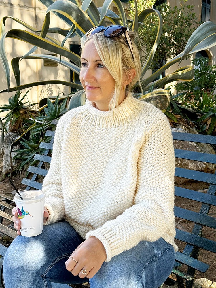 Cozy Cottage Sweater Knitting Pattern - Handy Little Me Shop