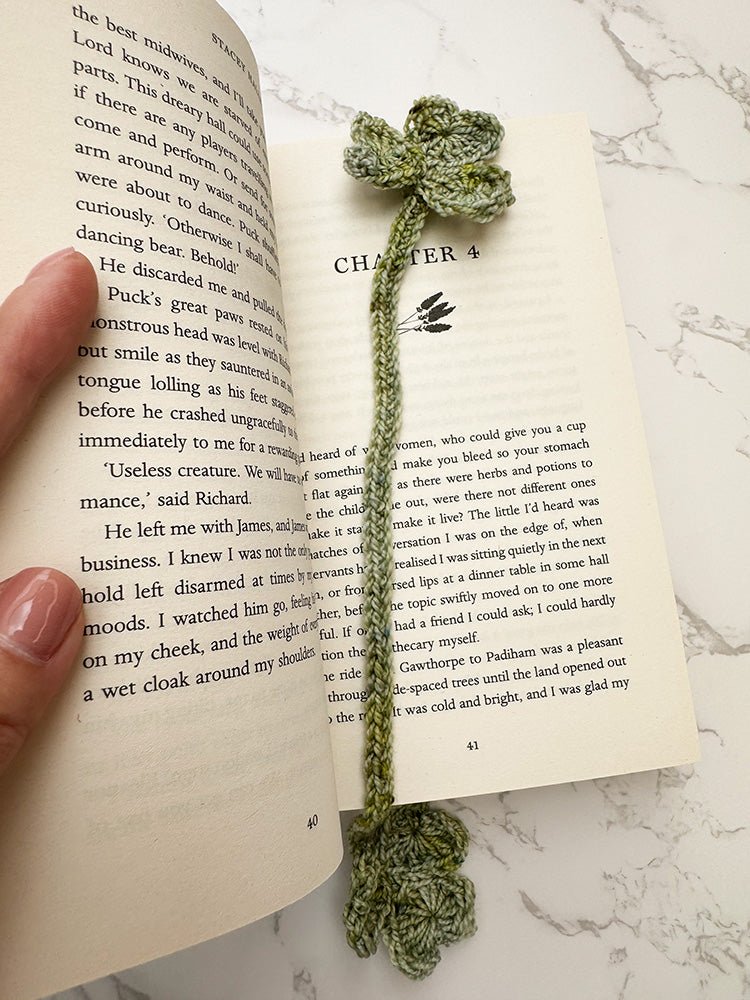 Shamrock Crochet Pattern (+ Bookmark) - Handy Little Me Shop