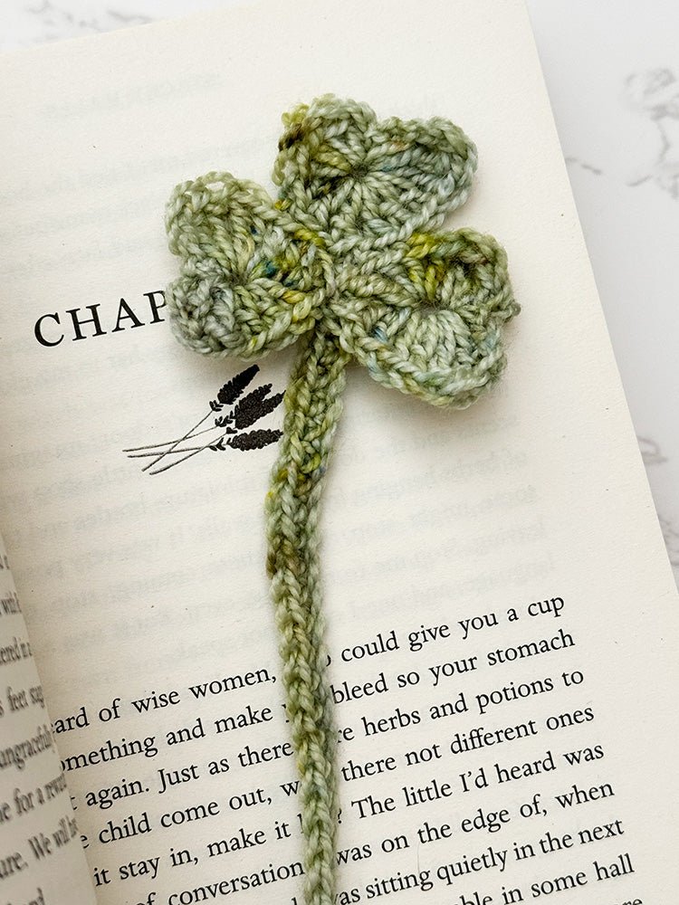 Shamrock Crochet Pattern (+ Bookmark) - Handy Little Me Shop