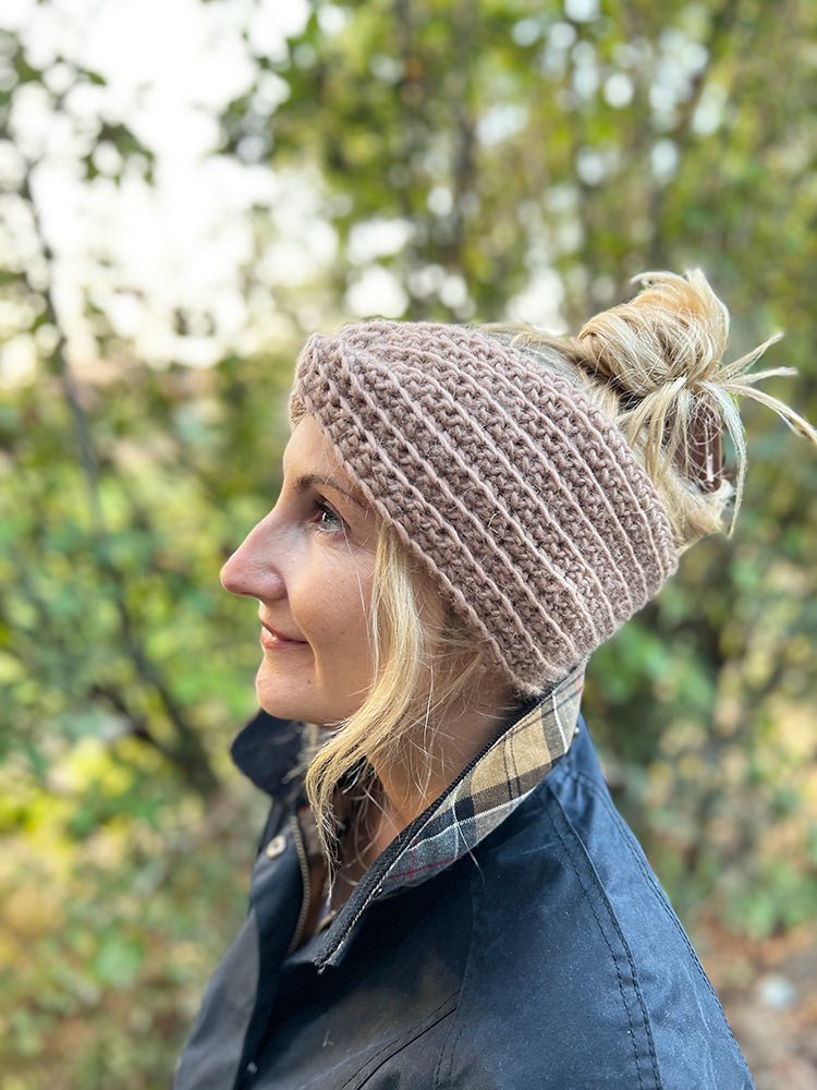 Ribbed Headband Crochet Pattern - Handy Little Me Shop