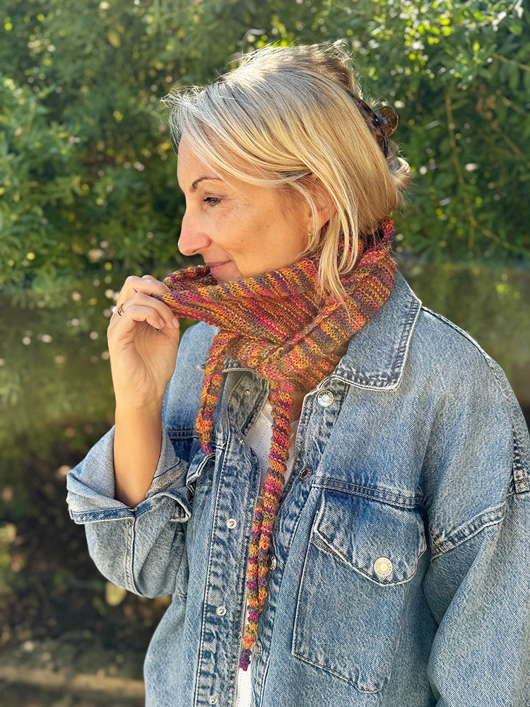 Skinny Scarf Knitting Pattern