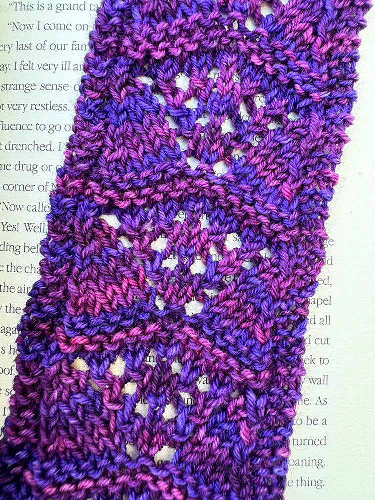 Enchanted Bookmark Knitting Pattern