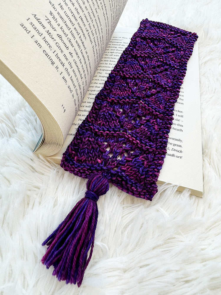 Enchanted Bookmark Knitting Pattern