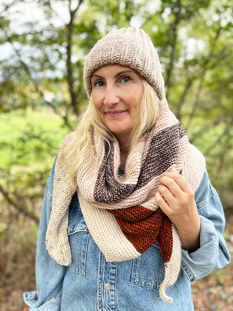 Stash Busting Shawl Knitting Pattern Handy Little Me Shop