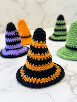 Crochet Mini Witch Hat Pattern