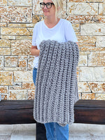Chunky Crochet Blanket Pattern
