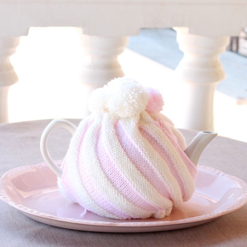 Ice Cream Swirl Tea Cosy Knitting Pattern - Handy Little Me Shop
