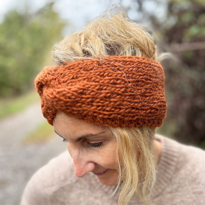 Twist Headband Knitting Pattern