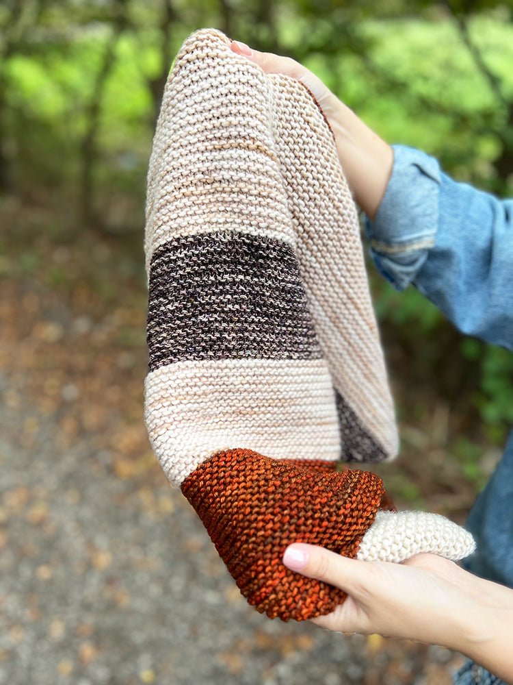 Stash Busting Shawl Knitting Pattern - Handy Little Me Shop