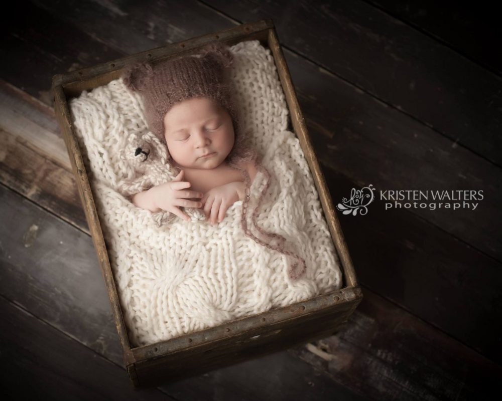 Bear Bonnet Knitting Pattern - Handy Little Me Shop