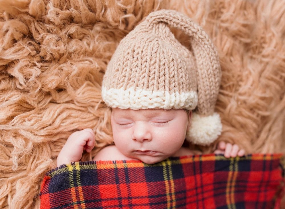 Baby Pom Hat Knitting Pattern - Handy Little Me Shop