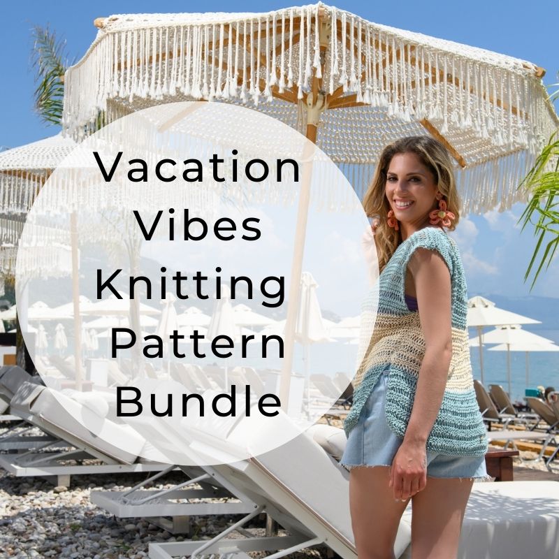 Summer Knitting Patterns Bundle