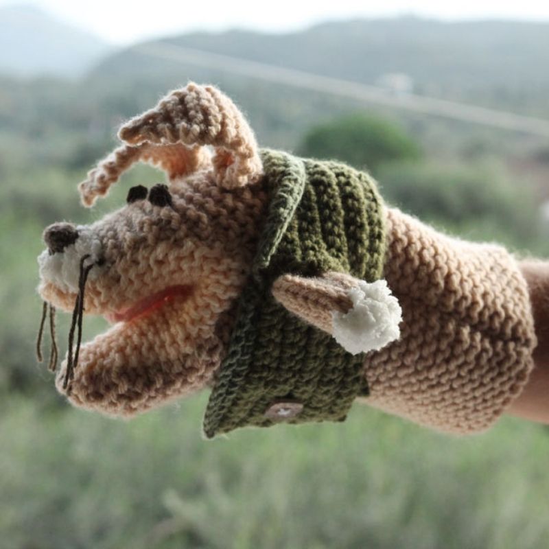 Animal Hand Puppet Knitting Pattern