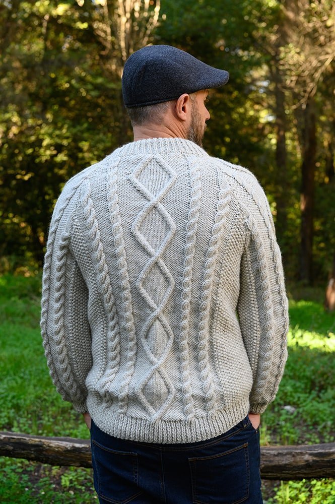Aran - Pullover Strickmuster - Handy Little Me Shop