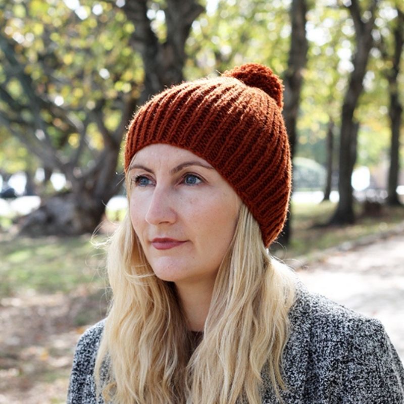 Autumn Hat Knitting Pattern - Handy Little Me Shop