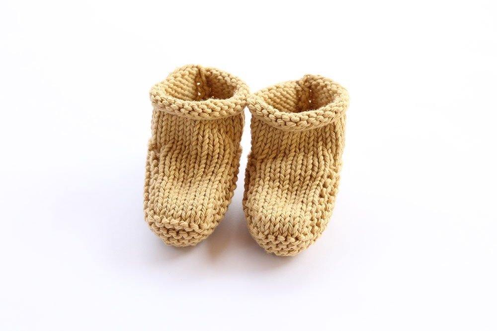 Easy Baby Booties Knitting Pattern - Handy Little Me Shop