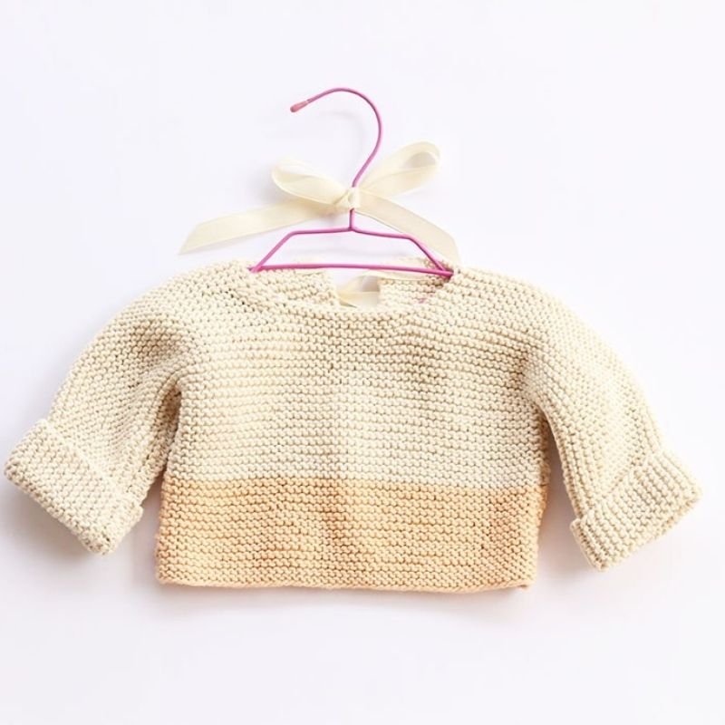 Baby Sweater Knitting Pattern - Handy Little Me Shop