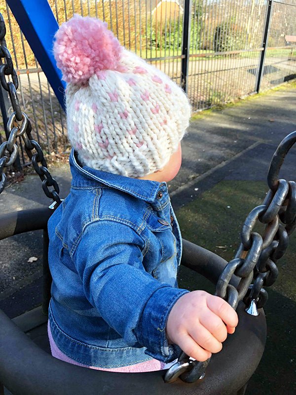 Fair Isle Baby Hat Knitting Pattern - Handy Little Me Shop