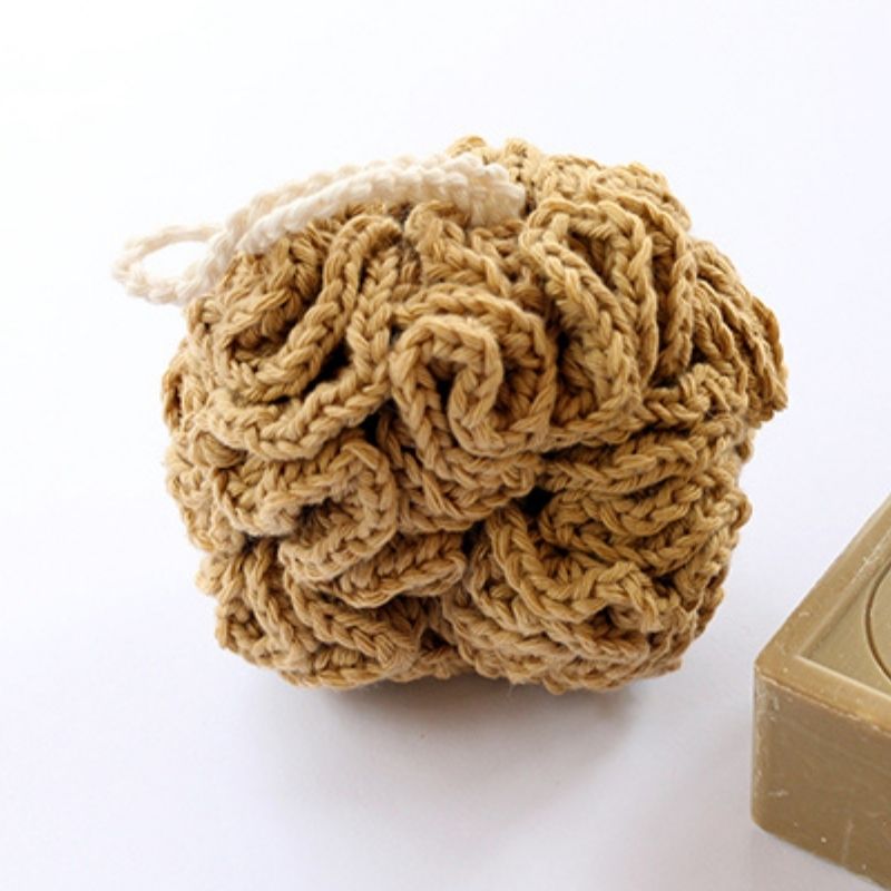 Bath Puff Crochet Pattern - Handy Little Me Shop
