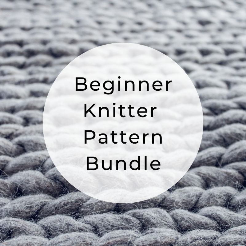 Beginner Knitter Pattern Bundle