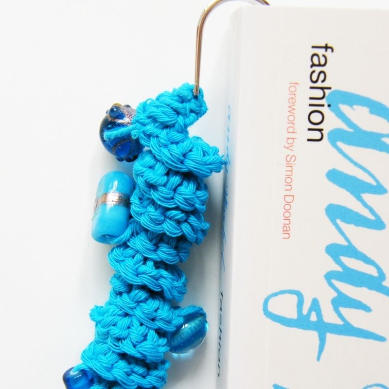 Bookmark Knitting Pattern {A Knitted Twirl} - Handy Little Me Shop