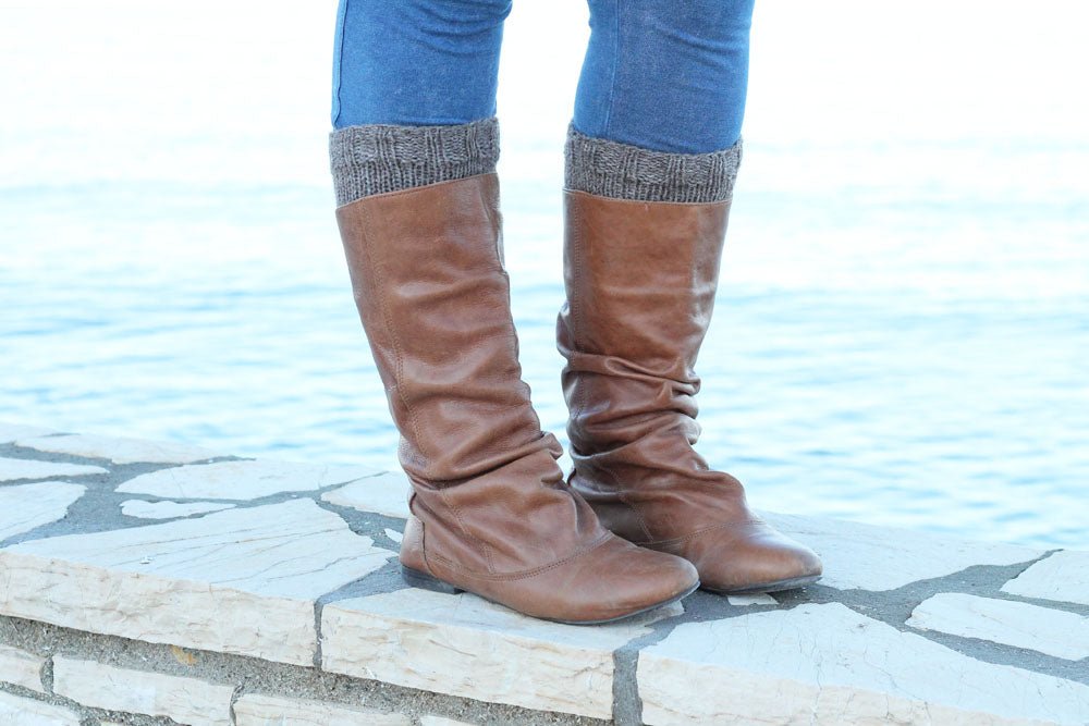 Boot Cuffs Knitting Pattern - Handy Little Me Shop