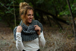 super bulky knitted infinity scarf