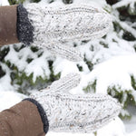 Cable Knit Mittens Pattern