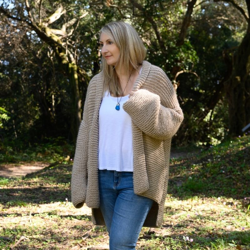 Cardigan Knitting Pattern {Fall Comfort} - Handy Little Me Shop