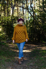 Celtic Cable Chunky Knit Sweater