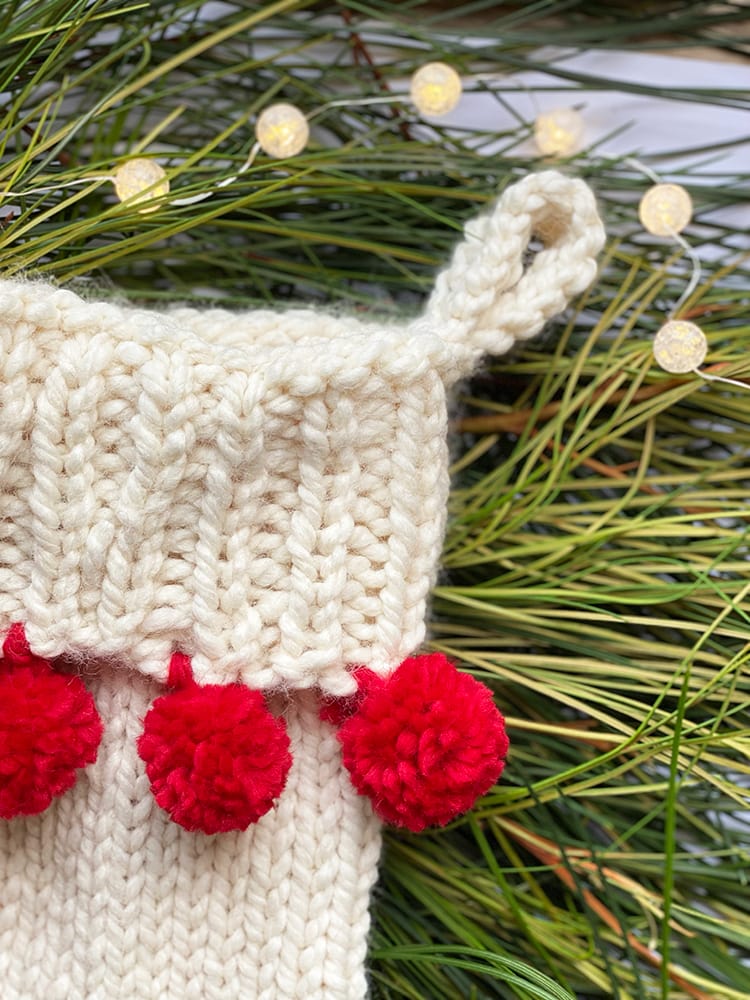 Christmas Stocking Knitting Pattern - Handy Little Me Shop
