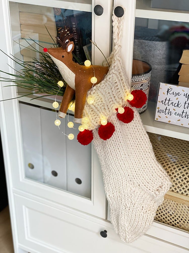 Christmas Stocking Knitting Pattern - Handy Little Me Shop
