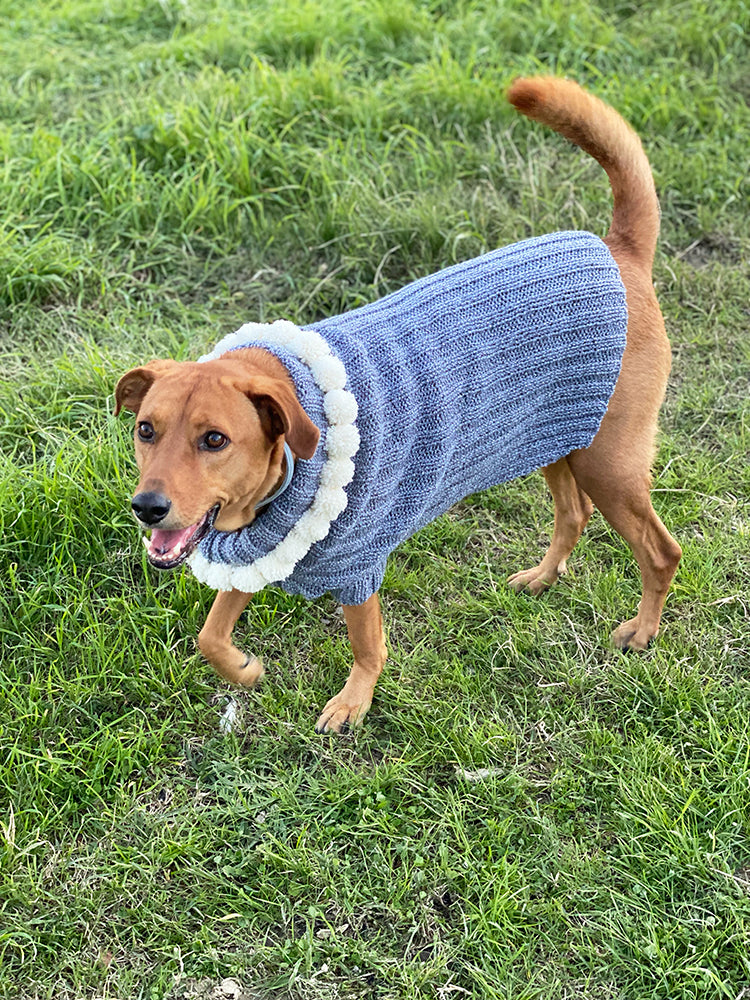 Puppy Sweater Knitting Pattern (XS Puppy) - Handy Little Me
