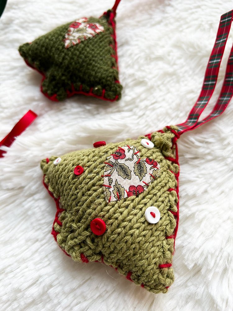 Christmas Tree Decoration Knitting Pattern - Handy Little Me Shop