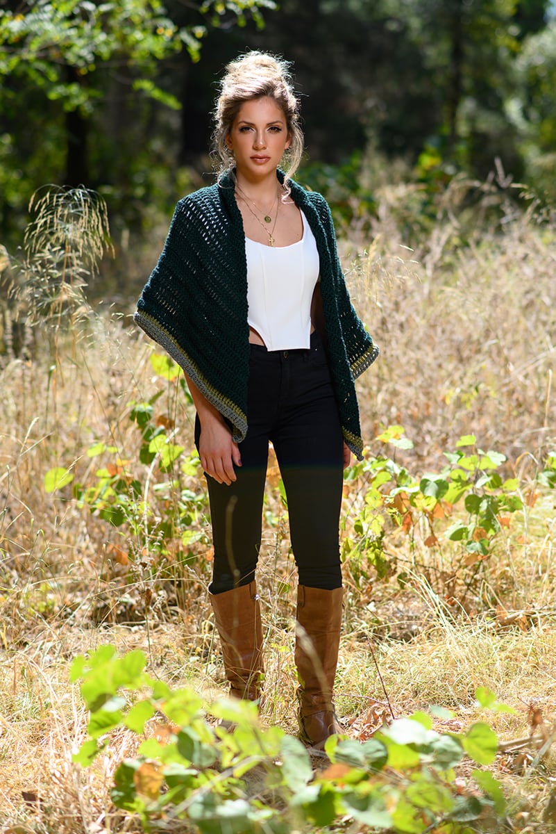 Fraser's Ridge Shawl Crochet Pattern - Handy Little Me Shop