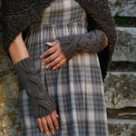 Claire's Cable Arm Warmers Knitting Pattern